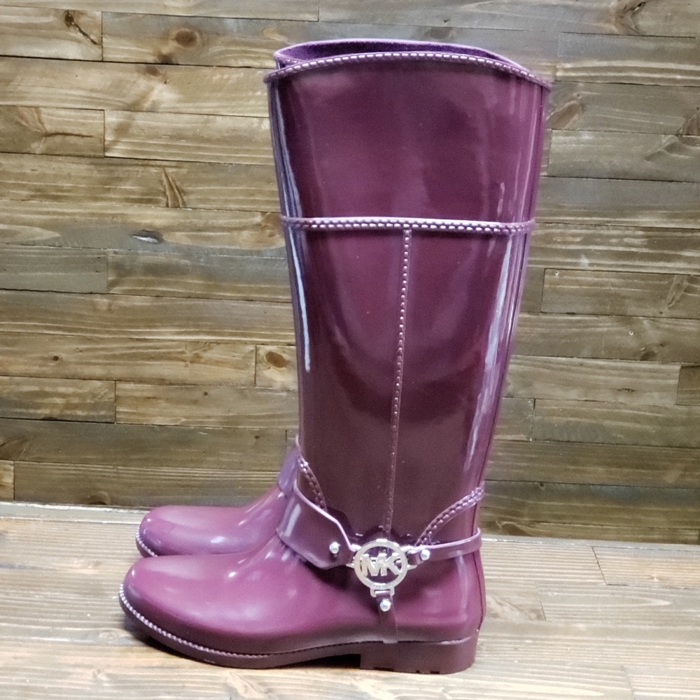 Michael Kors Rain Boots Size 7 - Picture 2 of 8